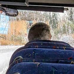 On the bus from Granada to Vélez.