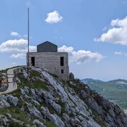 Mausoleum von Petar II Petrovic National Denkmal von Montenegro