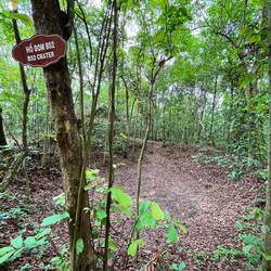 Bomb crater