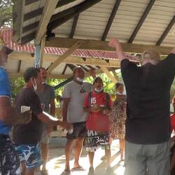 Karibische Weihnachtsfeier