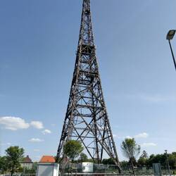 historischer Sendemast Gleiwitz