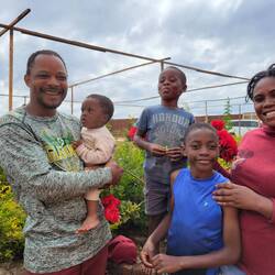 Trasor and Falone Moket-leaders of YWAM Dzaleka