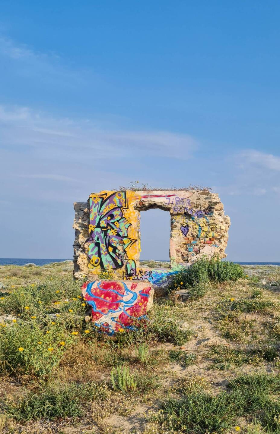 Auf dem Spaziergang am Strand
