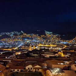 Cusco at night!