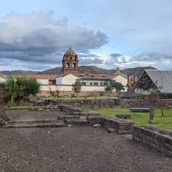 Remains of an Incan neighborhood