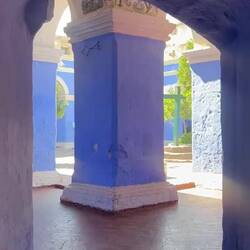 one of the courtyards