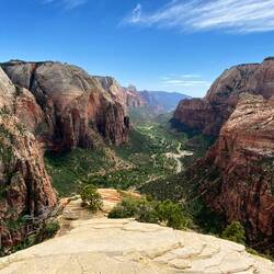 The glory of God's creation laid out before me. Grateful