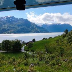 Unser heutiger Blick aus der Koje