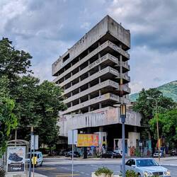 Snipper Tower der Kroatien im Bosnien Krieg