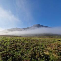 Leichter Morgennebel nahe Upper Torridon