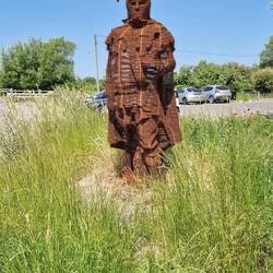 Roman sculture at Lighthouse Park
