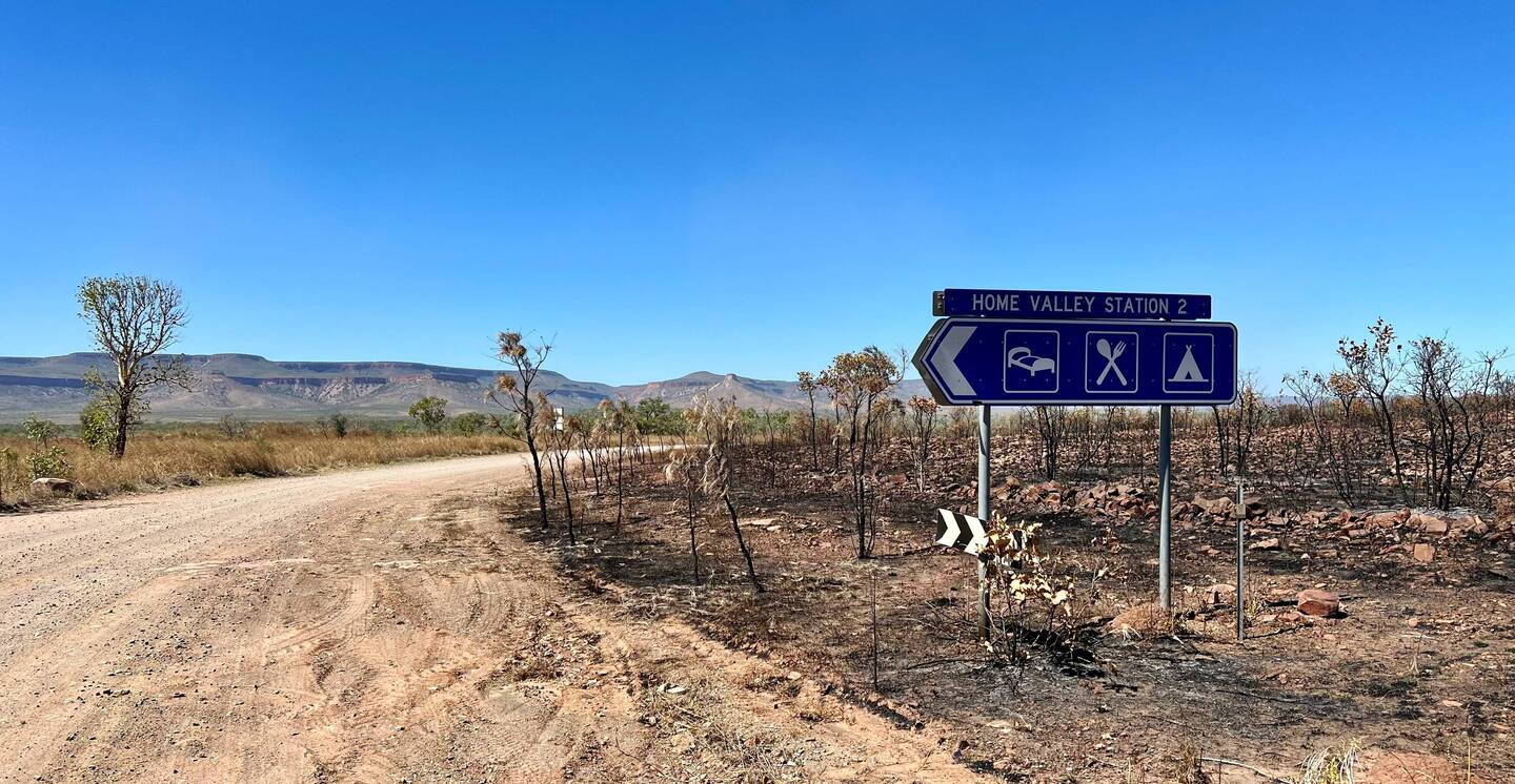 Leaving Home Valley Station and the Cockburn Ranges