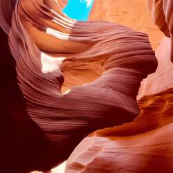 Other-worldly shapes and lighting at every turn