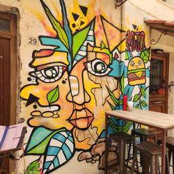 Street art in Old Town