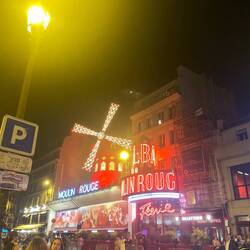 Synen när jag steg av metron när jag skulle tillbaka till hostellet!