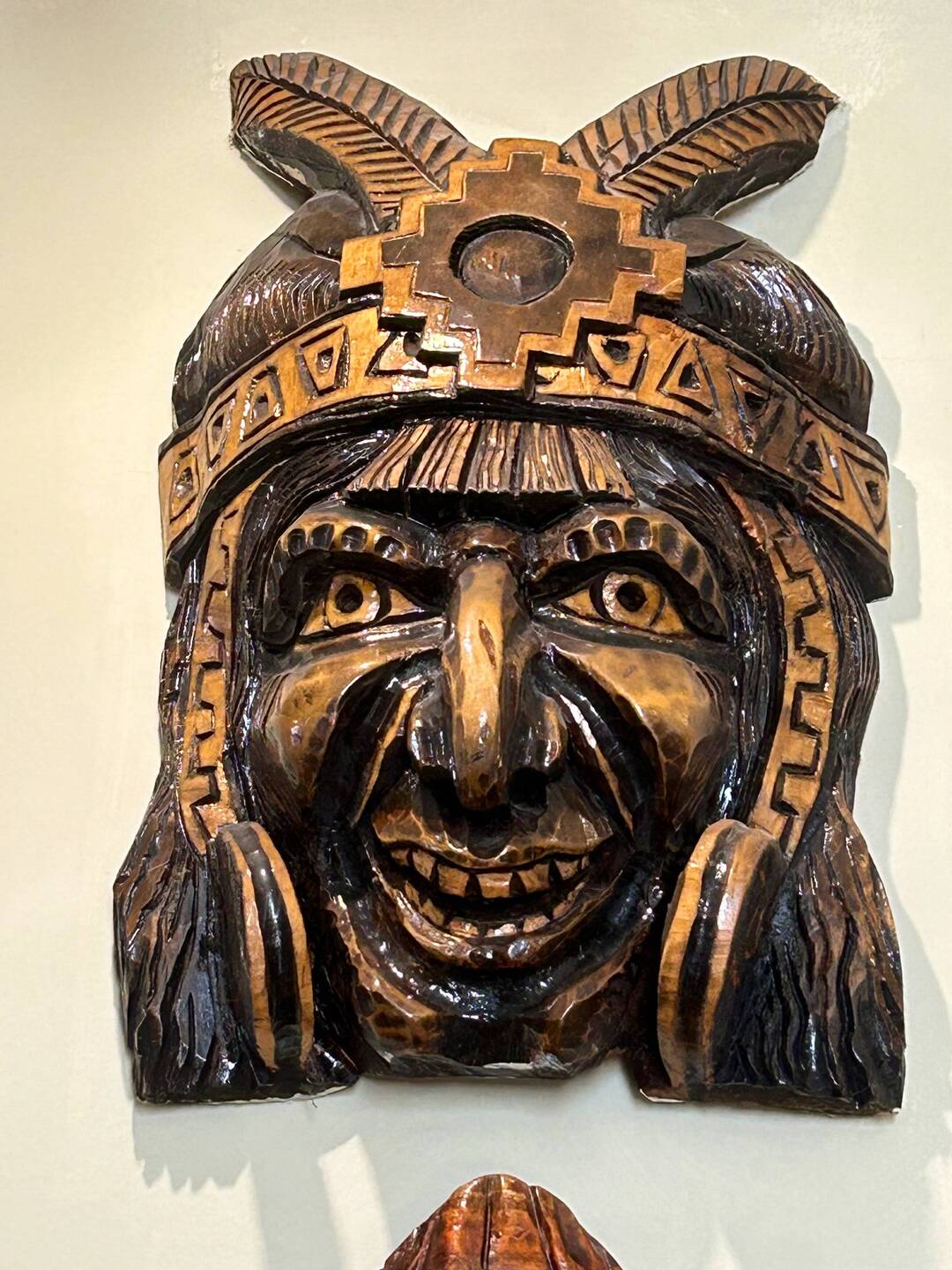on top the squared inca sign: male (squared) and female (round shape)