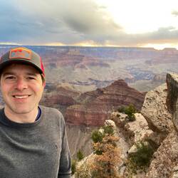 It was freezing, so right after this photo I ran back to the car and then bed!