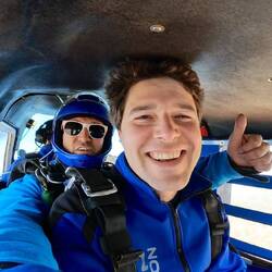 Matias from Rosario, Argentina was the man with my life in his hands!