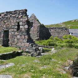 Die Ruinen der Iona Nunnery