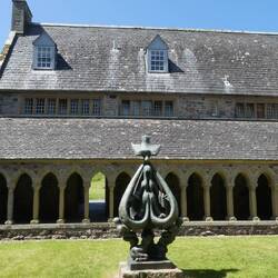 Der schöne Kreuzgang des Klosters