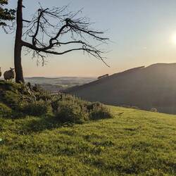 Der Zeltplatz von letztem Jahr - leider schon belegt