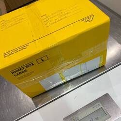 Anstatt mit 40kg nur noch mit 32kg unterwegs.