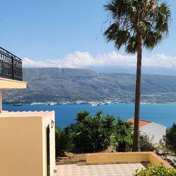 Side yard of our villa