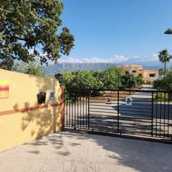 Entrance to our villa