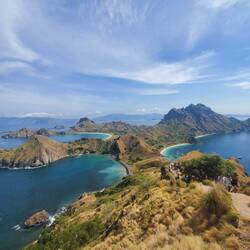 Tolle Landschaft auf Padar