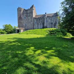 Doune Castle, Drehort von Monty Python, Game of Thrones und Outlander