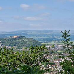 Sterling Castle, bester Blick vom Fusse des Wallace Monument