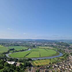 Der Ausblick vom Wallace Monument