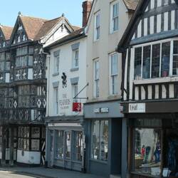 The Feathers Hotel dates from the 1600's.