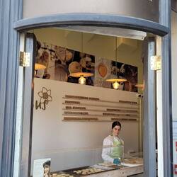 Welsh cakes are a local delicacy - a cross between a scone and a biscuit and were delicious.