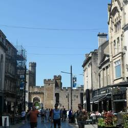 Cardiff shopping precinct
