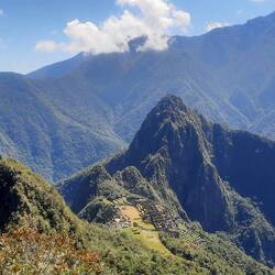 Ussicht vom Machu Picchu Mountain