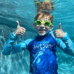 ...and the pool gets a thumbs up!