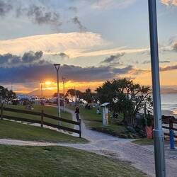 Main Beach at sunset