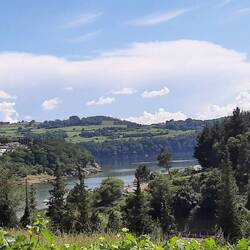 View from outside albergue