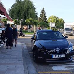 Our taxi awaits