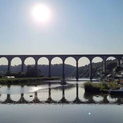 Railway viaduct at Calstock
