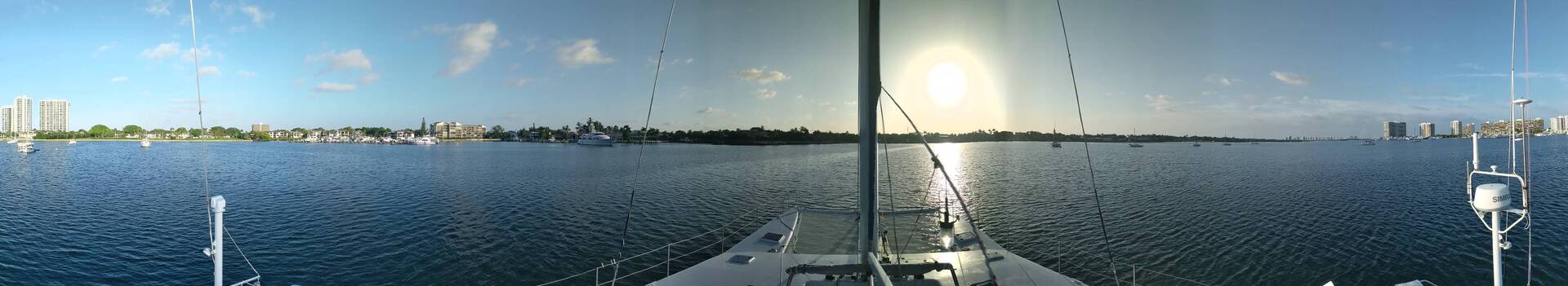 Only the permanent boats are here!
