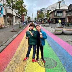 In reykjavik - so much pride here!
