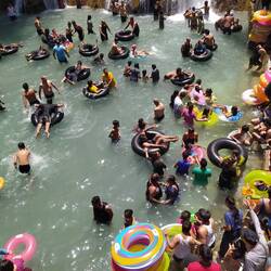 Zwischenstopp Wasserfall - oder Vergnügungspark?😂😄🙉