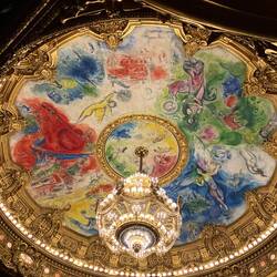 Chagall's ceiling