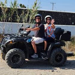 While we were on our eBikes, Dennis & Sherry did the ATV tour.
