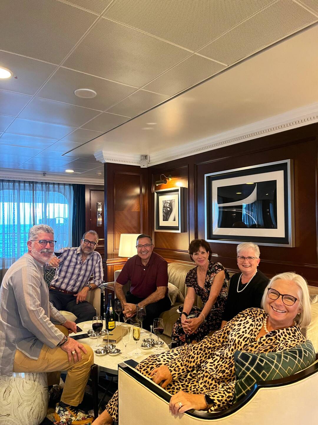 From left: Brad, Thomas, Mui, Geraldine, Erin and moi