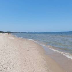 Im Hintergrund das Kaiserbad Ahlbeck!