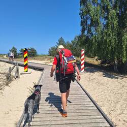 Auf dem Grenzweg zur Ostsee!