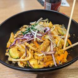 Some Tai food afterwards